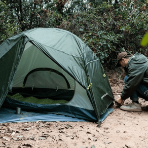 Tente de camping pour une personne, facile à transporter