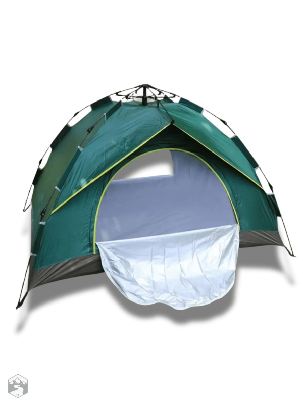 Tente à montage hydraulique pour camping confortable