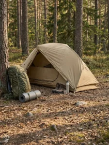 Tissu imperméable pour une protection optimale en bivouac