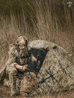 Tente militaire camouflage pour aventures en nature