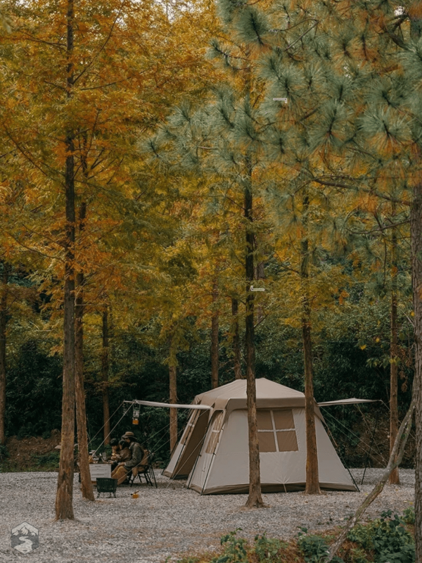 Toile de tente pour escapades en plein air