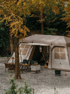 Tente familiale idéale pour aventures en plein air
