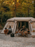Tente facile à monter pour excursions camping