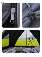 Tente de camping pour couples ou amis