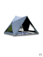 Toile de tente pour nuits en pleine nature