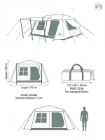 Tente 6 personnes pour séjours en camping réussis