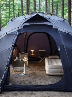 Tente confortable pour 4 personnes en pleine nature