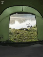 Tente de pêche avec espace suffisant pour deux