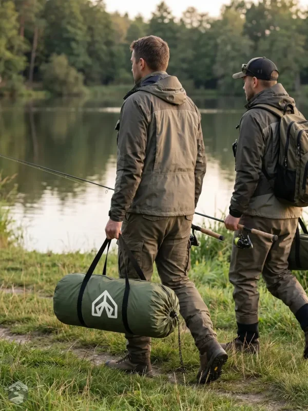 Solution de camping pratique pour les pêcheurs
