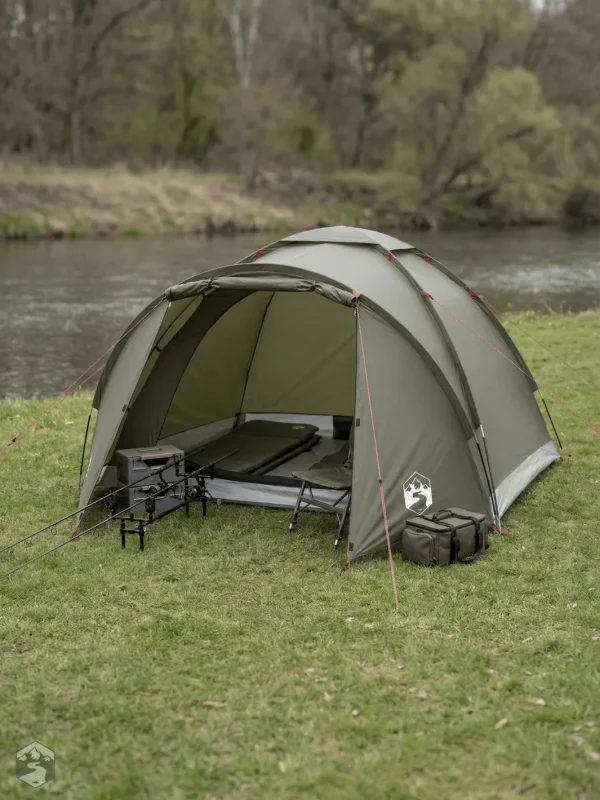 Espace de pêche confortable pour deux
