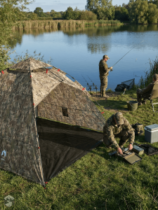 Tente de pêche spacieuse pour 4 personnes