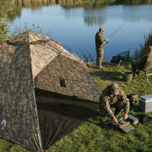 Tente de pêche spacieuse pour 4 personnes