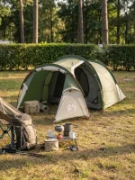 Toile de tente résistante, adaptée aux aventures en plein air