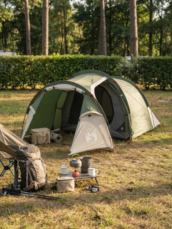 Toile de tente résistante, adaptée aux aventures en plein air