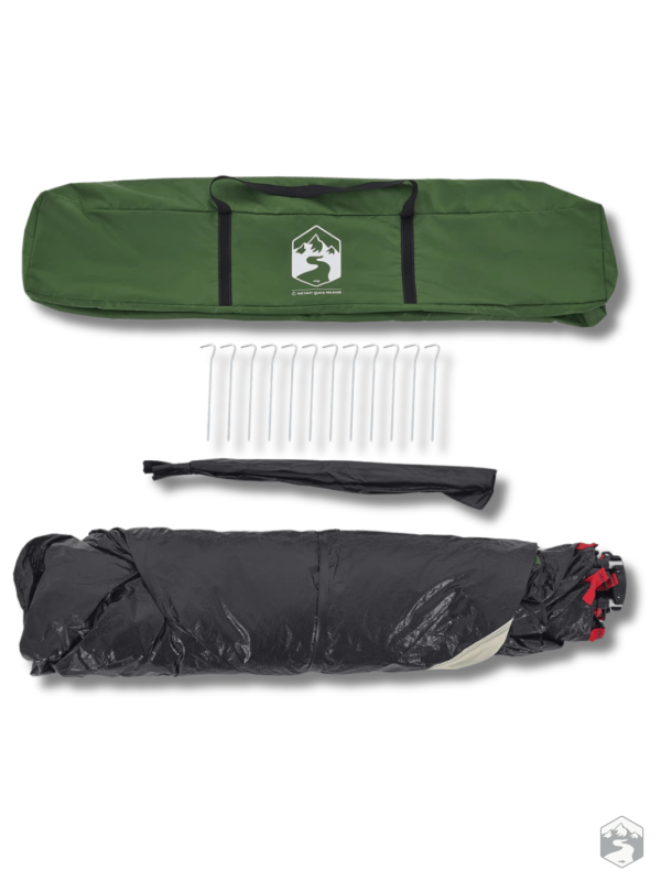 Abri de pêche avec ventilation optimale